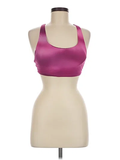 Pre-owned Athleta Sports Bra In Pink