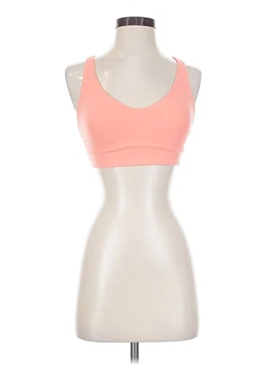 Pre-owned Athleta Sports Bra In Pink