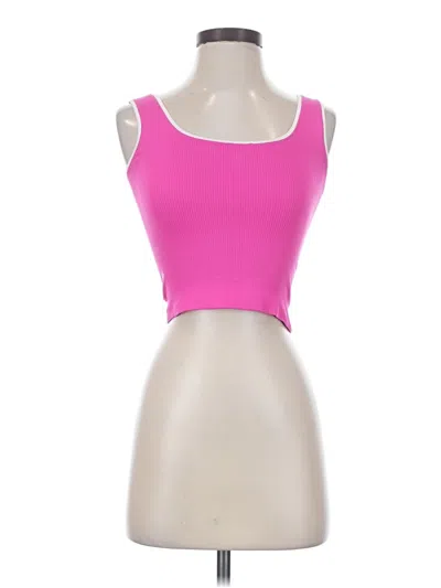 Pre-owned Athleta Sports Bra In Pink