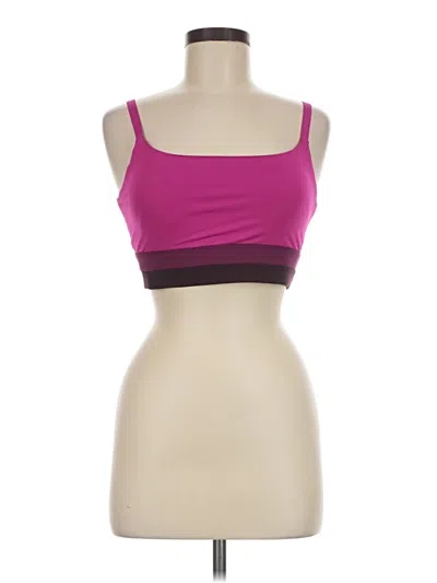 Pre-owned Athleta Sports Bra In Pink