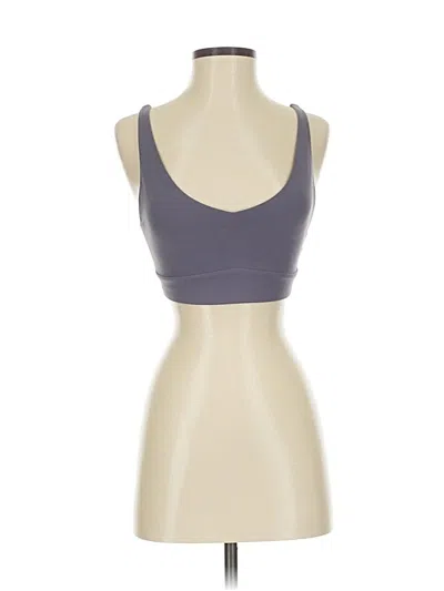 Pre-owned Athleta Sports Bra In Purple