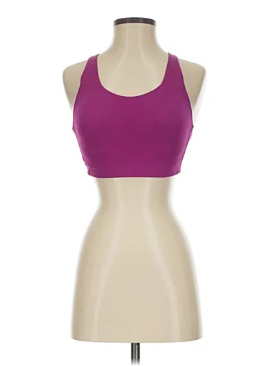 Pre-owned Athleta Sports Bra In Purple