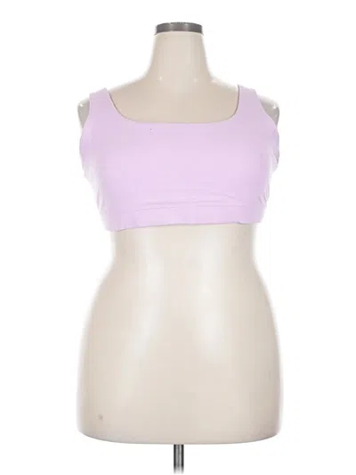 Pre-owned Athleta Sports Bra In Purple