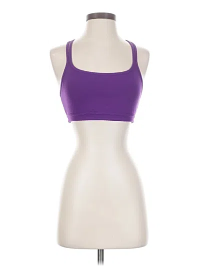 Pre-owned Athleta Sports Bra In Purple