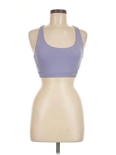 Pre-owned Athleta Sports Bra In Purple