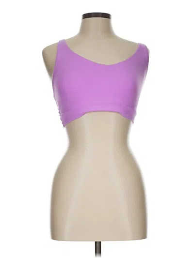 Pre-owned Athleta Sports Bra In Purple