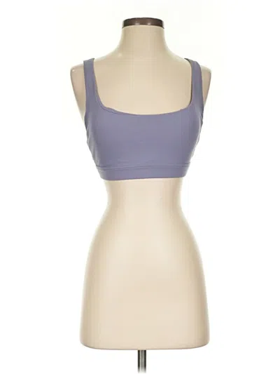 Pre-owned Athleta Sports Bra In Purple