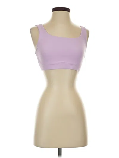 Pre-owned Athleta Sports Bra In Purple