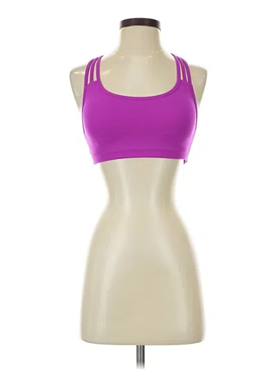 Pre-owned Athleta Sports Bra In Purple