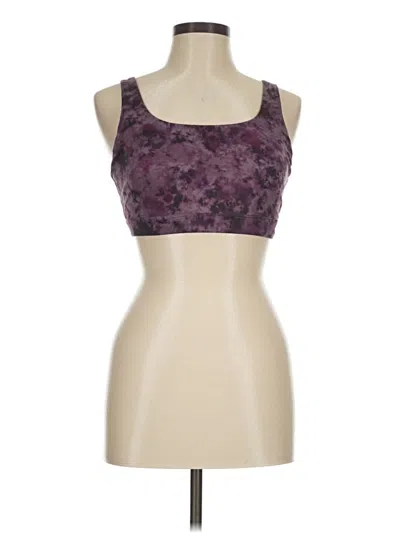 Pre-owned Athleta Sports Bra In Purple