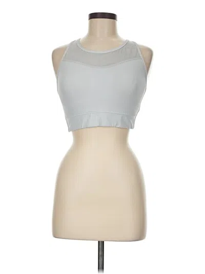 Pre-owned Athleta Sports Bra In Silver
