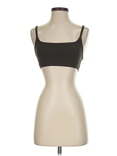Pre-owned Athleta Sports Bra In Tan