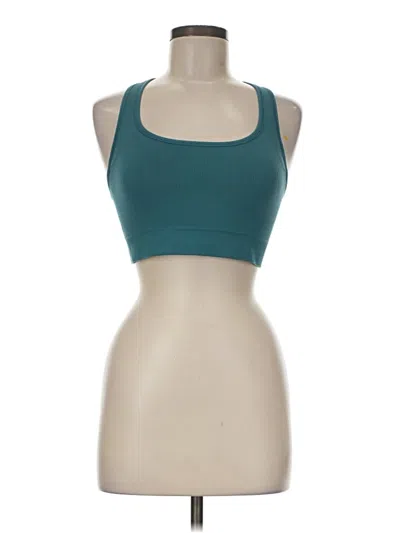 Pre-owned Athleta Sports Bra In Teal