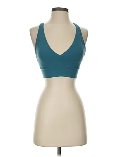 Pre-owned Athleta Sports Bra In Teal