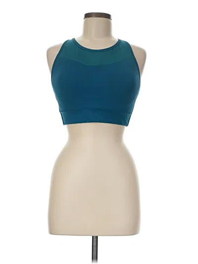 Pre-owned Athleta Sports Bra In Teal