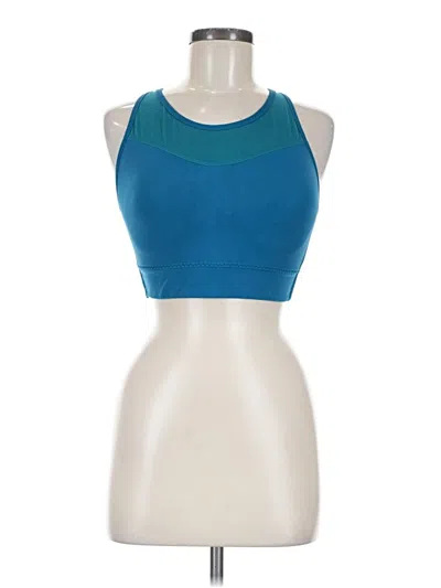 Pre-owned Athleta Sports Bra In Teal