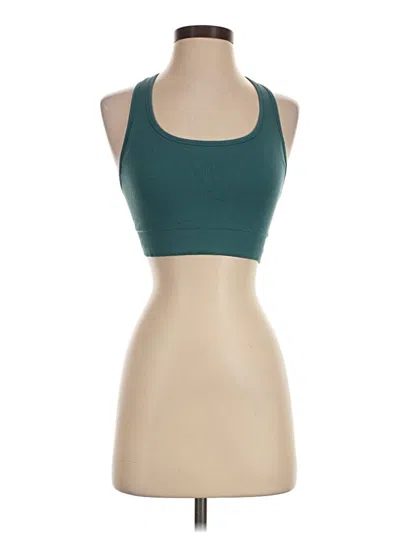 Pre-owned Athleta Sports Bra In Teal