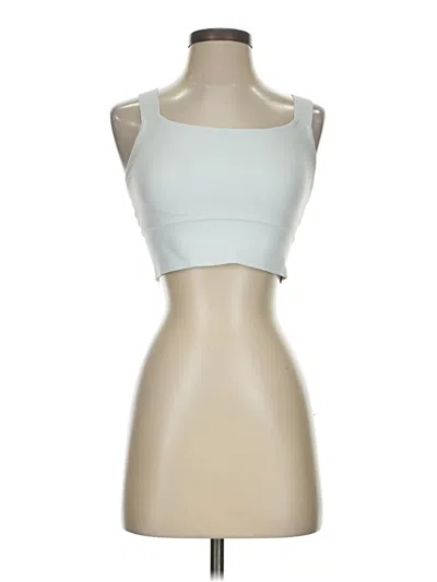 Pre-owned Athleta Sports Bra In White