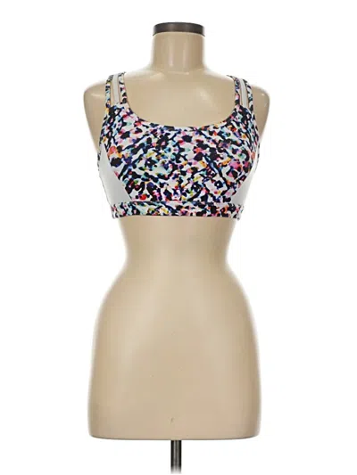 Pre-owned Athleta Sports Bra In White