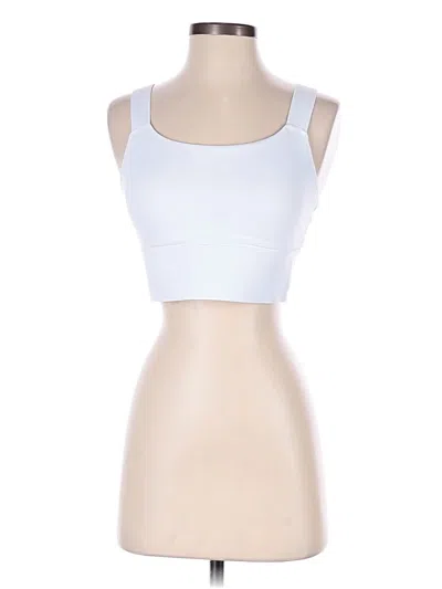 Pre-owned Athleta Sports Bra In White