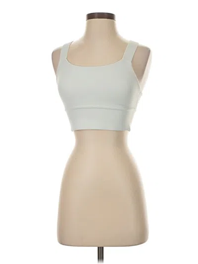 Pre-owned Athleta Sports Bra In White