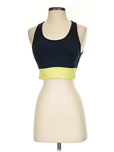 Pre-owned Athleta Sports Bra In Yellow