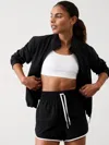 Athleta Sprint Finish Jacket In Black