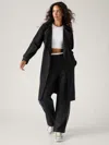 Athleta Stellar Trench In Black