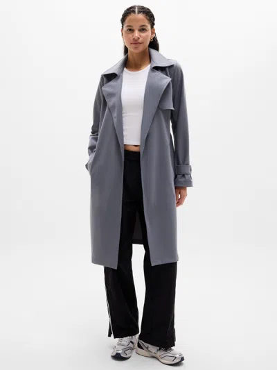 Athleta Stellar Trench In Gray