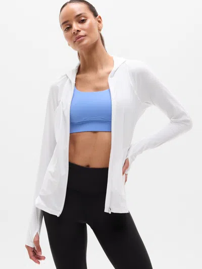Athleta Sunstop Upf Jacket In Bright White