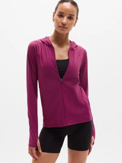 Athleta Sunstop Upf Jacket In Purple