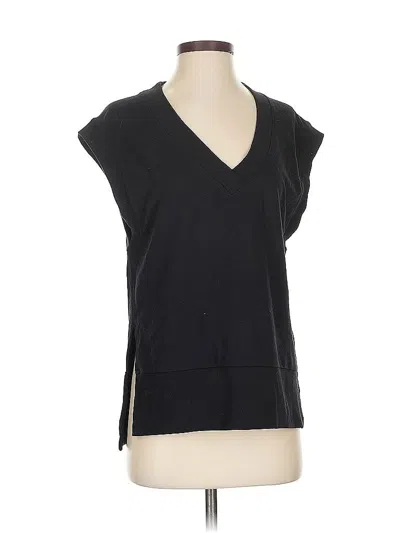 Pre-owned Athleta Sweater Vest In Black