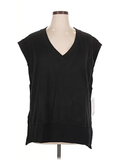 Pre-owned Athleta Sweater Vest In Black