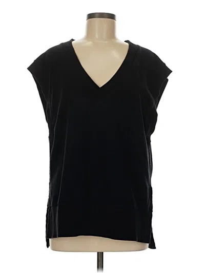 Pre-owned Athleta Sweater Vest In Black