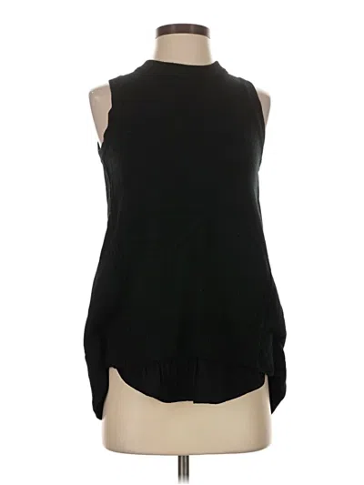 Pre-owned Athleta Sweater Vest In Black