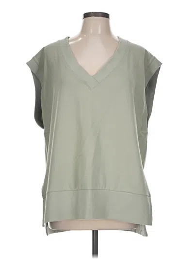 Pre-owned Athleta Sweater Vest In Green
