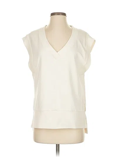 Pre-owned Athleta Sweater Vest In White