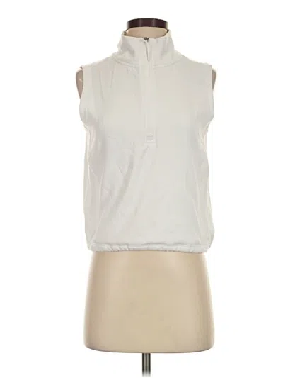 Pre-owned Athleta Sweater Vest In White