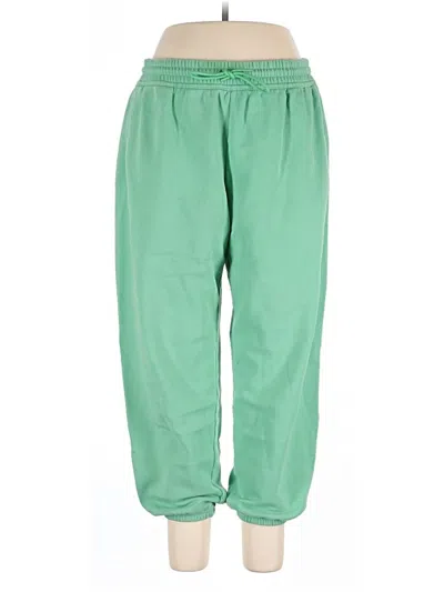 Pre-owned Athleta Sweatpants In Green
