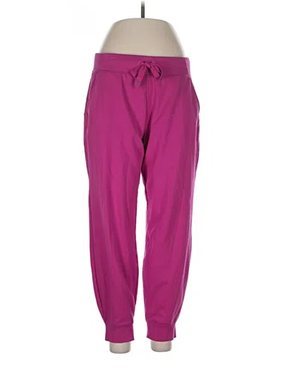Pre-owned Athleta Sweatpants In Pink