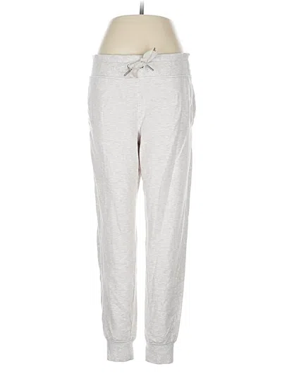 Pre-owned Athleta Sweatpants In White