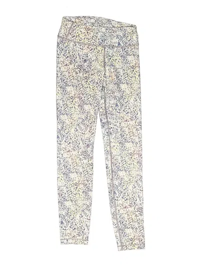 Pre-owned Athleta Kids' Sweatpants In White