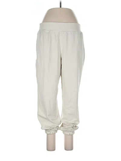 Pre-owned Athleta Sweatpants In White