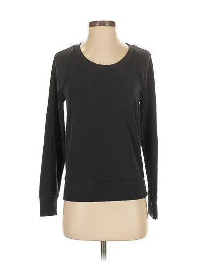 Pre-owned Athleta Sweatshirt In Black