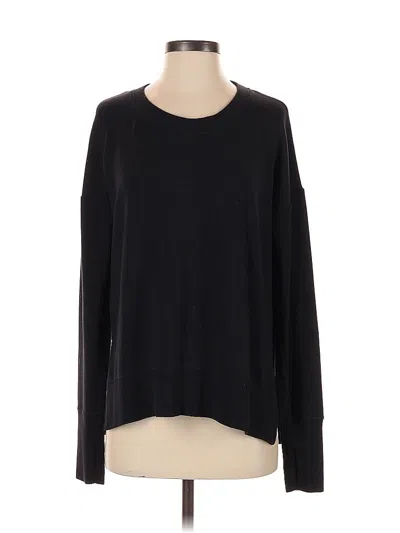 Pre-owned Athleta Sweatshirt In Black
