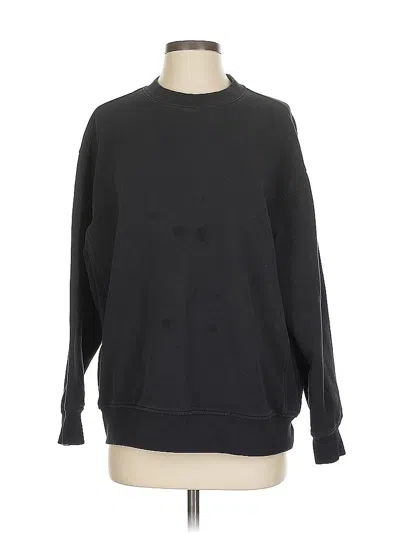 Pre-owned Athleta Sweatshirt In Black