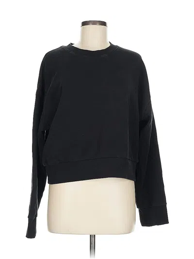 Pre-owned Athleta Sweatshirt In Black