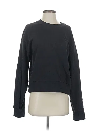 Pre-owned Athleta Sweatshirt In Black