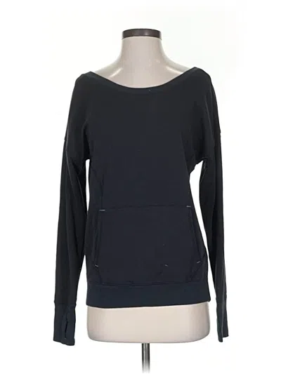 Pre-owned Athleta Sweatshirt In Black