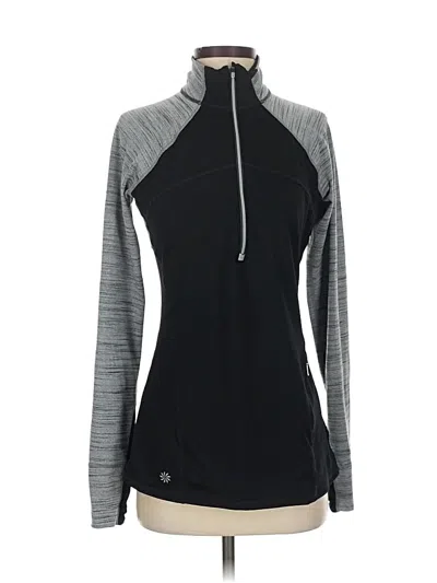 Pre-owned Athleta Sweatshirt In Black